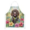 Boykin Spaniel Luau Apron Cooking Kitchen Server Baking Crafts Gardening for Adult Women Men, Unisex, Large, Multicolor