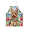 Australian Terrier Luau Apron Cooking Kitchen Server Baking Crafts Gardening for Adult Women Men, Unisex, Large, Multicolor