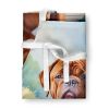 Dogue de Bordeaux Spring Path Apron Cooking Kitchen Server Baking Crafts Gardening for Adult Women Men, Unisex, Large, Multicolor