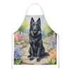 Belgian Sheepdog Spring Path Apron Cooking Kitchen Server Baking Crafts Gardening for Adult Women Men, Unisex, Large, Multicolor