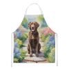 Chesapeake Bay Retriever Spring Path Apron Cooking Kitchen Server Baking Crafts Gardening for Adult Women Men, Unisex, Large, Multicolor