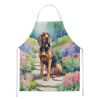Bloodhound Spring Path Apron Cooking Kitchen Server Baking Crafts Gardening for Adult Women Men, Unisex, Large, Multicolor