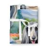 Afghan Hound Spring Garden Apron Cooking Kitchen Server Baking Crafts Gardening for Adult Women Men, Unisex, Large, Multicolor