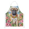 Bullmastiff Luau Apron Cooking Kitchen Server Baking Crafts Gardening for Adult Women Men, Unisex, Large, Multicolor