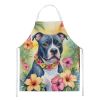 NEW Staffordshire Bull Terrier Luau Apron Cooking Kitchen Server Baking Crafts Gardening for Adult Women Men, Unisex, Large, Multicolor