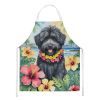 Puli Luau Apron Cooking Kitchen Server Baking Crafts Gardening for Adult Women Men, Unisex, Large, Multicolor