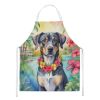 Catahoula Luau Apron Cooking Kitchen Server Baking Crafts Gardening for Adult Women Men, Unisex, Large, Multicolor