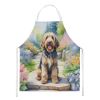 Otterhound Spring Path Apron Cooking Kitchen Server Baking Crafts Gardening for Adult Women Men, Unisex, Large, Multicolor