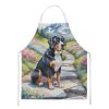 Greater Swiss Mountain Dog Spring Path Apron Cooking Kitchen Server Baking Crafts Gardening for Adult Women Men, Unisex, Large, Multicolor