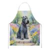Kerry Blue Terrier Spring Path Apron Cooking Kitchen Server Baking Crafts Gardening for Adult Women Men, Unisex, Large, Multicolor