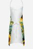 Collie in Sunflowers Apron Cooking Kitchen Server Baking Crafts Gardening for Adult Women Men, Unisex, Large, Multicolor