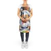 Shiba Inu The Chef Apron Cooking Kitchen Server Baking Crafts Gardening for Adult Women Men, Unisex, Large, Multicolor