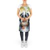 Havanese Luau Apron Cooking Kitchen Server Baking Crafts Gardening for Adult Women Men, Unisex, Large, Multicolor