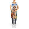 Irish Terrier Cowboy Welcome Apron Cooking Kitchen Server Baking Crafts Gardening for Adult Women Men, Unisex, Large, Multicolor