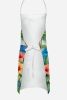 Samoyed Luau Apron Cooking Kitchen Server Baking Crafts Gardening for Adult Women Men, Unisex, Large, Multicolor