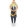 Giant Schnauzer Luau Apron Cooking Kitchen Server Baking Crafts Gardening for Adult Women Men, Unisex, Large, Multicolor