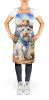 Sealyham Terrier Cowboy Welcome Apron Cooking Kitchen Server Baking Crafts Gardening for Adult Women Men, Unisex, Large, Multicolor