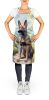 Belgian Malinois Spring Garden Apron Cooking Kitchen Server Baking Crafts Gardening for Adult Women Men, Unisex, Large, Multicolor