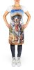 Catahoula Cowboy Welcome Apron Cooking Kitchen Server Baking Crafts Gardening for Adult Women Men, Unisex, Large, Multicolor