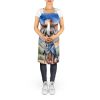 Chinese Crested Cowboy Welcome Apron Cooking Kitchen Server Baking Crafts Gardening for Adult Women Men, Unisex, Large, Multicolor