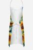 Brittany Spaniel in Sunflowers Apron Cooking Kitchen Server Baking Crafts Gardening for Adult Women Men, Unisex, Large, Multicolor
