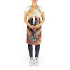 Leonberger Luau Apron Cooking Kitchen Server Baking Crafts Gardening for Adult Women Men, Unisex, Large, Multicolor