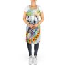 White Boxer Luau Apron Cooking Kitchen Server Baking Crafts Gardening for Adult Women Men, Unisex, Large, Multicolor