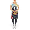 Puli Luau Apron Cooking Kitchen Server Baking Crafts Gardening for Adult Women Men, Unisex, Large, Multicolor