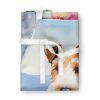 Fox Terrier Spring Path Apron Cooking Kitchen Server Baking Crafts Gardening for Adult Women Men, Unisex, Large, Multicolor