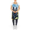 Schipperke in Sunflowers Apron Cooking Kitchen Server Baking Crafts Gardening for Adult Women Men, Unisex, Large, Multicolor
