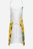 Boston Terrier in Sunflowers Apron Cooking Kitchen Server Baking Crafts Gardening for Adult Women Men, Unisex, Large, Multicolor