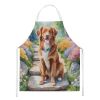 Nova Scotia Duck Tolling Retriever Spring Path Apron Cooking Kitchen Server Baking Crafts Gardening for Adult Women Men, Unisex, Large, Multicolor