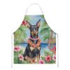 Manchester Terrier Luau Apron Cooking Kitchen Server Baking Crafts Gardening for Adult Women Men, Unisex, Large, Multicolor