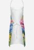 Saint Bernard Spring Path Apron Cooking Kitchen Server Baking Crafts Gardening for Adult Women Men, Unisex, Large, Multicolor