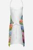 Border Terrier Spring Path Apron Cooking Kitchen Server Baking Crafts Gardening for Adult Women Men, Unisex, Large, Multicolor