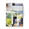 Collie Spring Path Apron Cooking Kitchen Server Baking Crafts Gardening for Adult Women Men, Unisex, Large, Multicolor