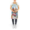 English Foxhound Luau Apron Cooking Kitchen Server Baking Crafts Gardening for Adult Women Men, Unisex, Large, Multicolor