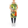 Cardinal with Magnolia Apron Cooking Kitchen Server Baking Crafts Gardening for Adult Women Men, Unisex, Large, Multicolor