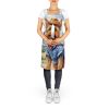 Australian Terrier Cowboy Welcome Apron Cooking Kitchen Server Baking Crafts Gardening for Adult Women Men, Unisex, Large, Multicolor