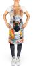 Belgian Malinois The Chef Apron Cooking Kitchen Server Baking Crafts Gardening for Adult Women Men, Unisex, Large, Multicolor