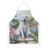 Kuvasz Spring Path Apron Cooking Kitchen Server Baking Crafts Gardening for Adult Women Men, Unisex, Large, Multicolor