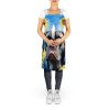 Neapolitan Mastiff in Sunflowers Apron Cooking Kitchen Server Baking Crafts Gardening for Adult Women Men, Unisex, Large, Multicolor