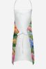 Keeshond Spring Path Apron Cooking Kitchen Server Baking Crafts Gardening for Adult Women Men, Unisex, Large, Multicolor