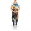 Boykin Spaniel in Sunflowers Apron Cooking Kitchen Server Baking Crafts Gardening for Adult Women Men, Unisex, Large, Multicolor