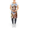 NEW Staffordshire Bull Terrier Cowboy Welcome Apron Cooking Kitchen Server Baking Crafts Gardening for Adult Women Men, Unisex, Large, Multicolor