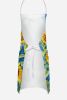Kerry Blue Terrier in Sunflowers Apron Cooking Kitchen Server Baking Crafts Gardening for Adult Women Men, Unisex, Large, Multicolor