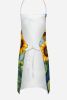 American Bulldog in Sunflowers Apron Cooking Kitchen Server Baking Crafts Gardening for Adult Women Men, Unisex, Large, Multicolor