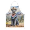 Kerry Blue Terrier Cowboy Welcome Apron Cooking Kitchen Server Baking Crafts Gardening for Adult Women Men, Unisex, Large, Multicolor