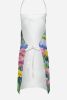 Dandie Dinmont Terrier Spring Path Apron Cooking Kitchen Server Baking Crafts Gardening for Adult Women Men, Unisex, Large, Multicolor