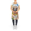 Bullmastiff Luau Apron Cooking Kitchen Server Baking Crafts Gardening for Adult Women Men, Unisex, Large, Multicolor